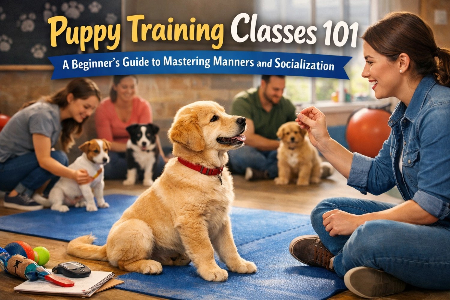 [HERO] Puppy Training Classes 101: A Beginner’s Guide to Mastering Manners and Socialization