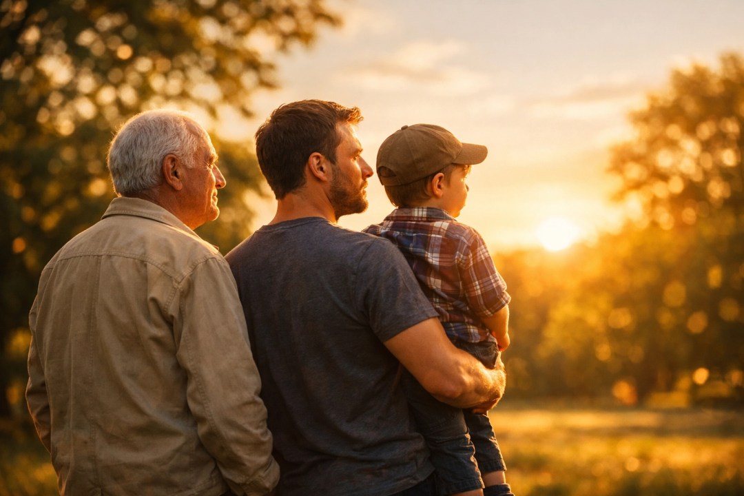 A family illustrating biological links through grandparent and sibling dna test services.