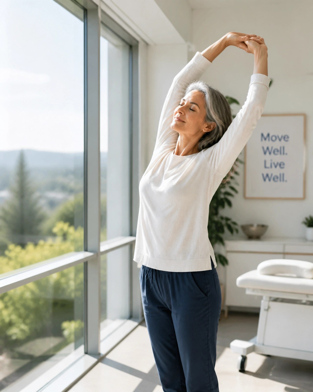 Ease of movement and comfort through recovery