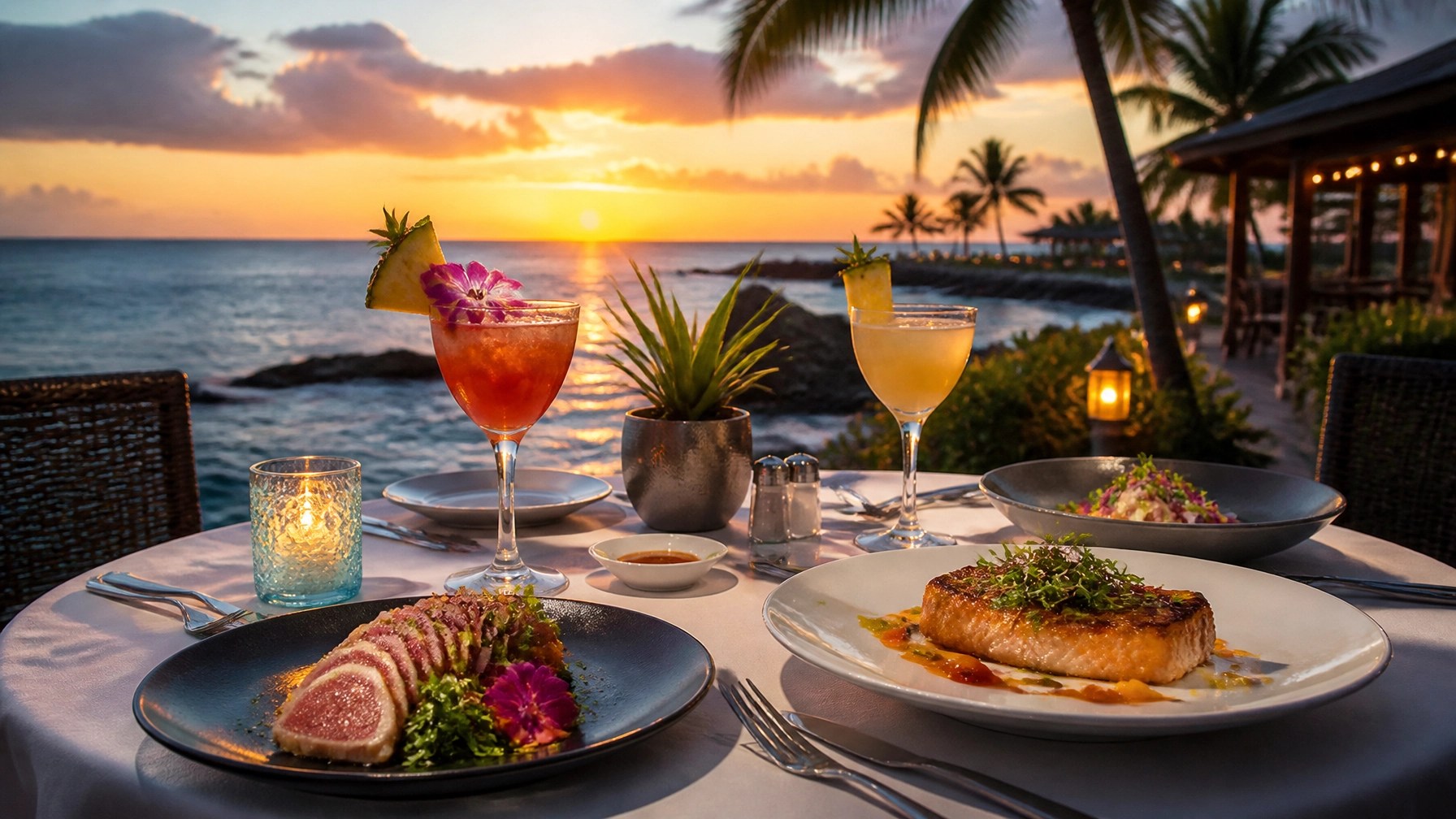 A gourmet seaside dining experience, perfect for the foodie traveler looking for the best local flavors.