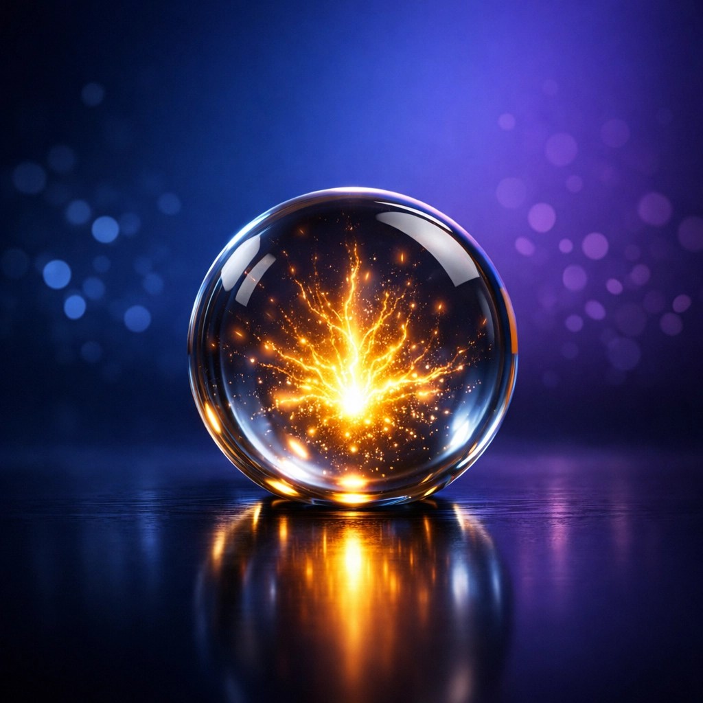 Luminous energy sphere representing the $224,000 public investment in each Wicomico student.