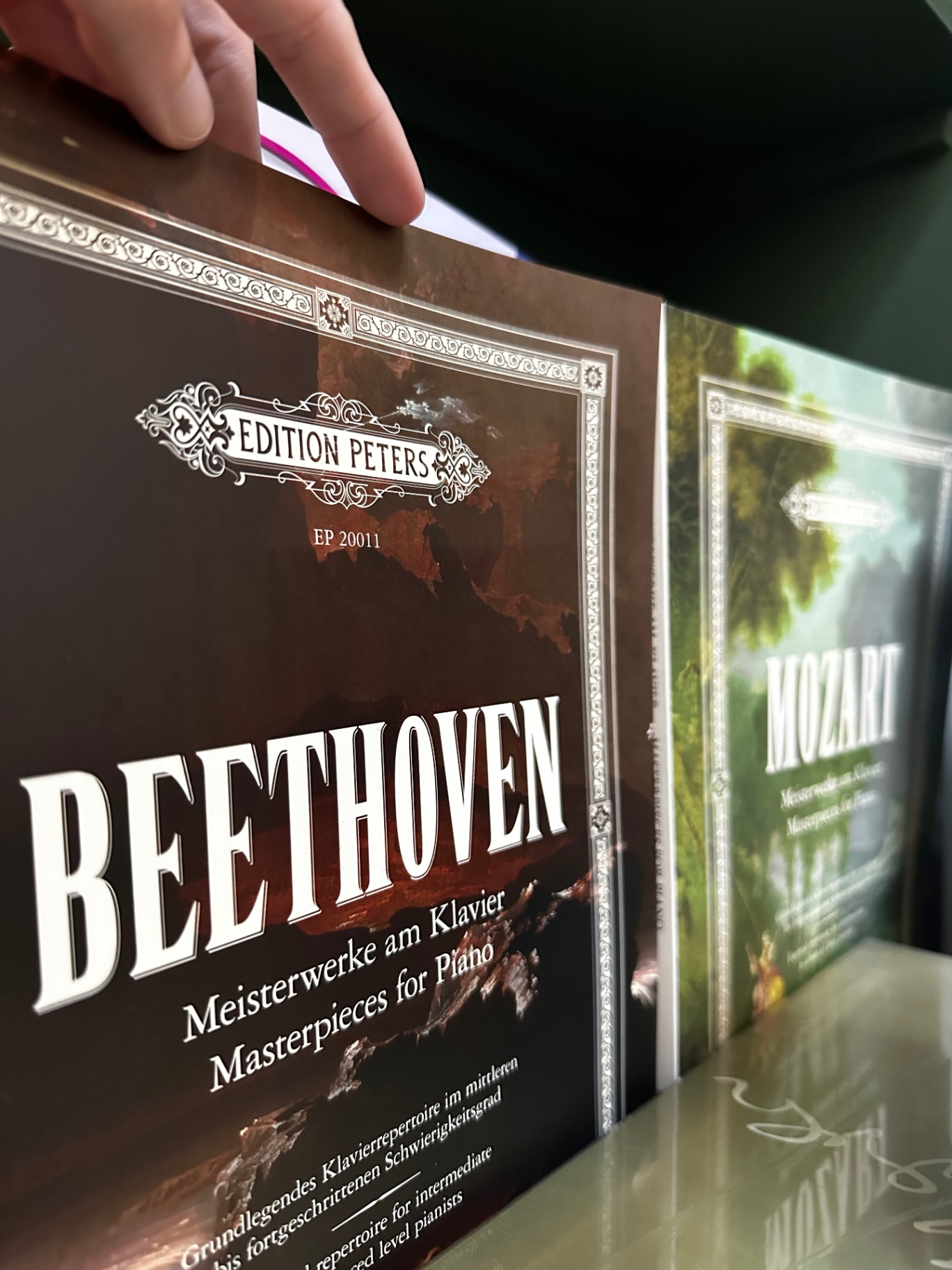 Edition Peters Sheet Music Books for Piano