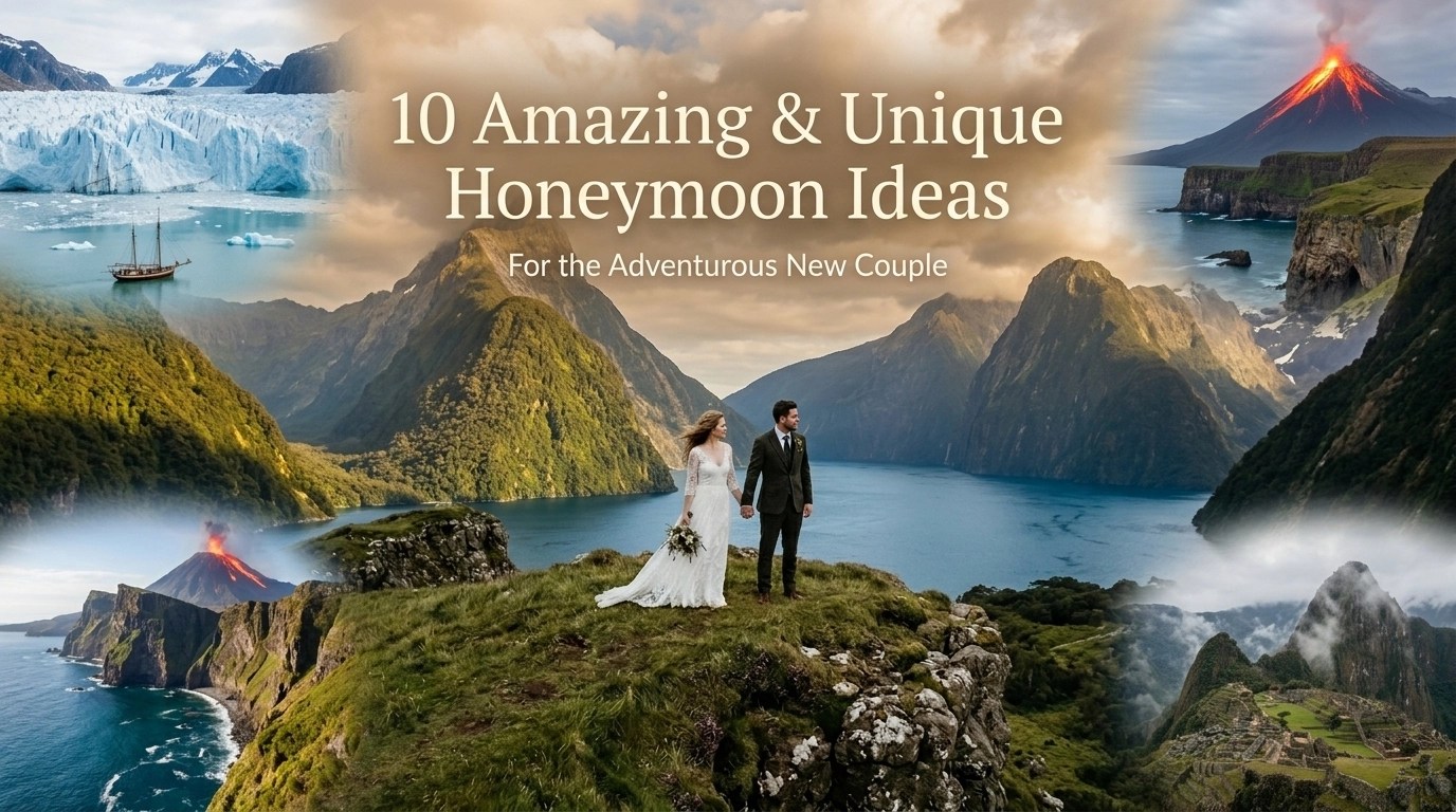 10 Amazing & Unique Honeymoon Ideas