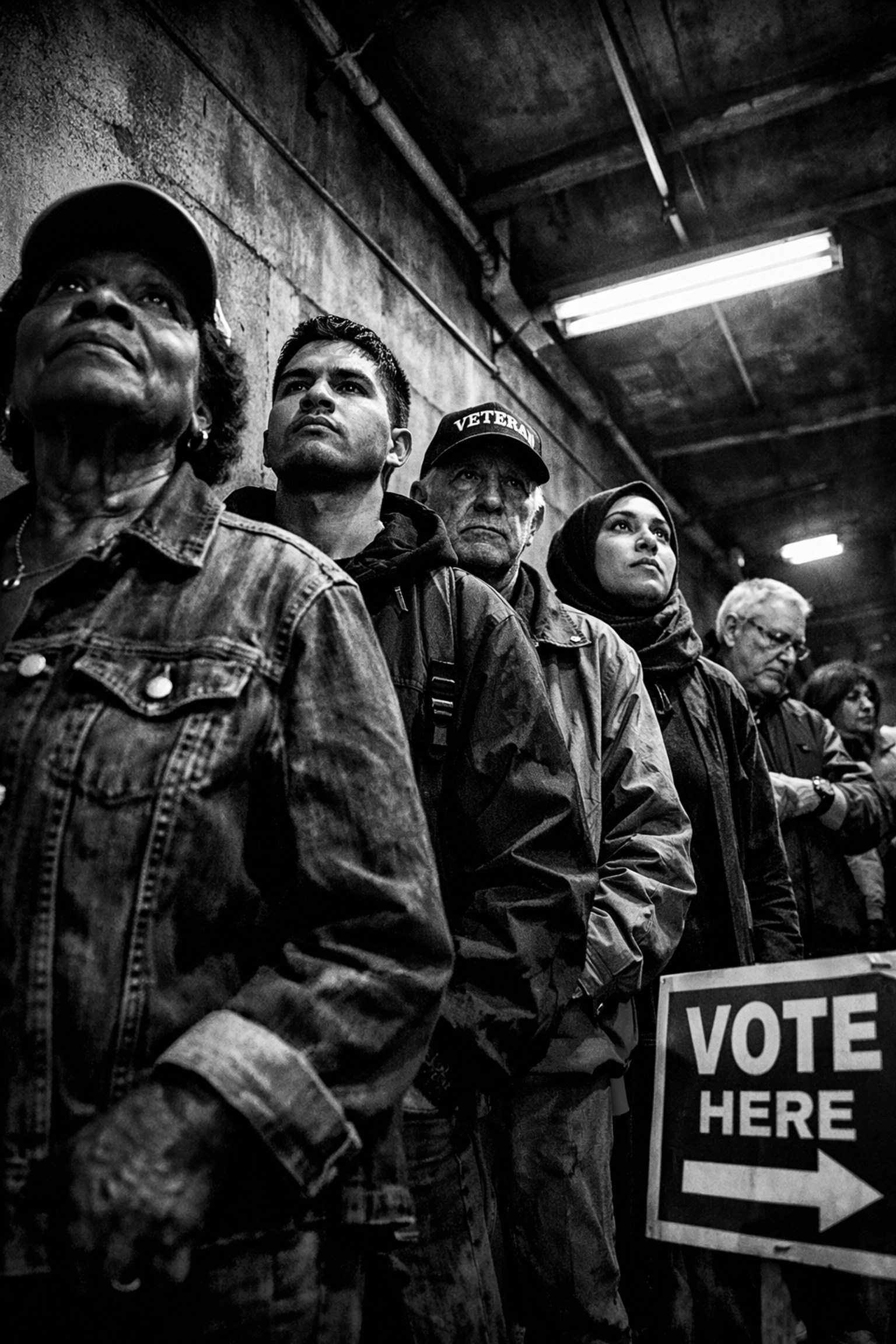 Voters line up at polling station for 2026 midterm accountability referendum