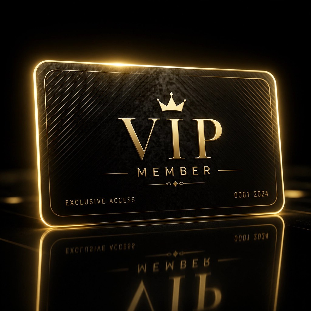 Exclusive VIP Club digital badge
