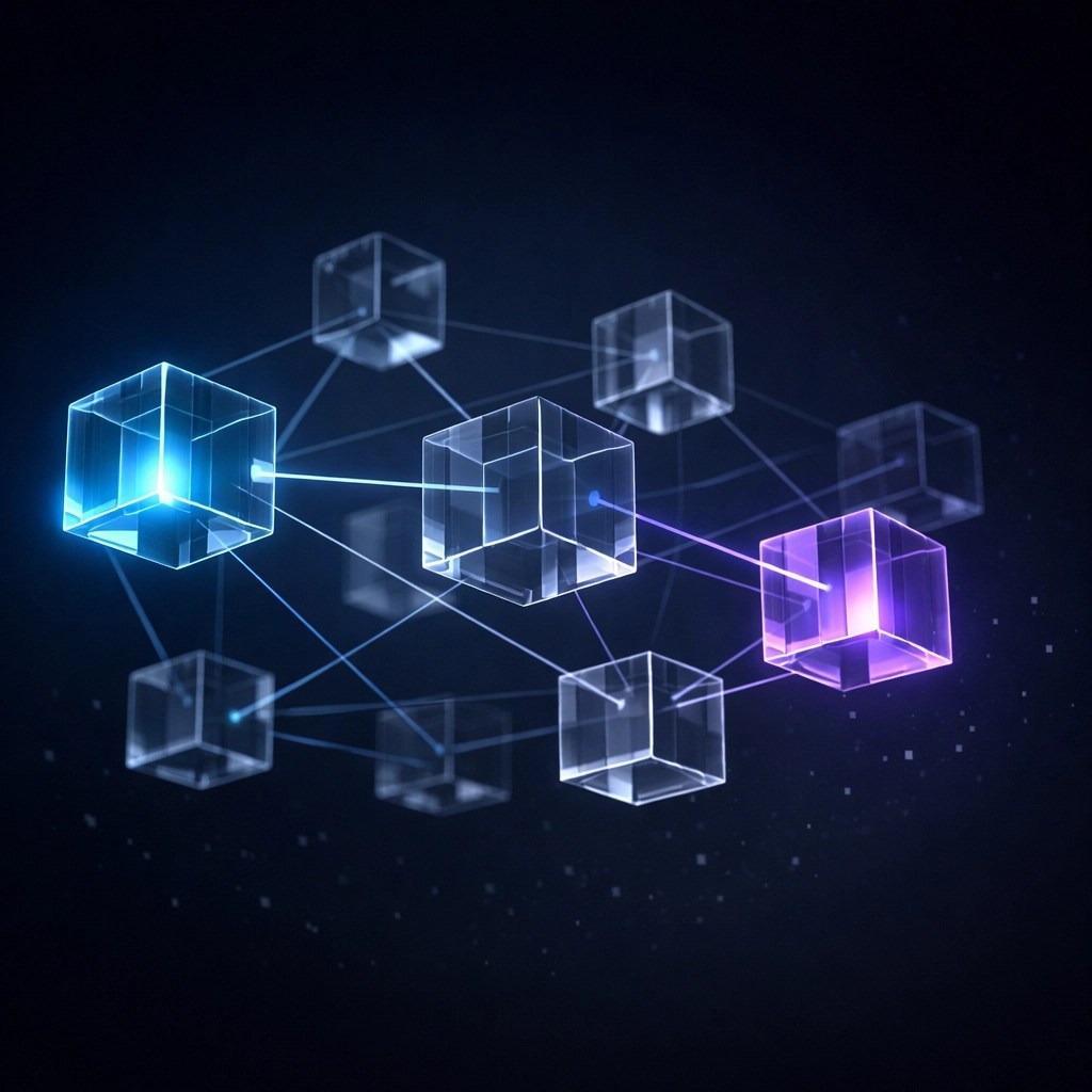 Interconnected network showing white label partnership model for web agency collaboration