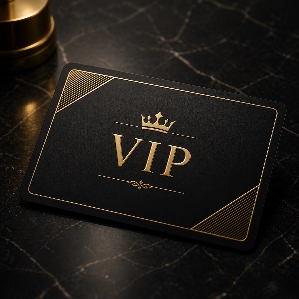 VIP Membership Exclusive Card