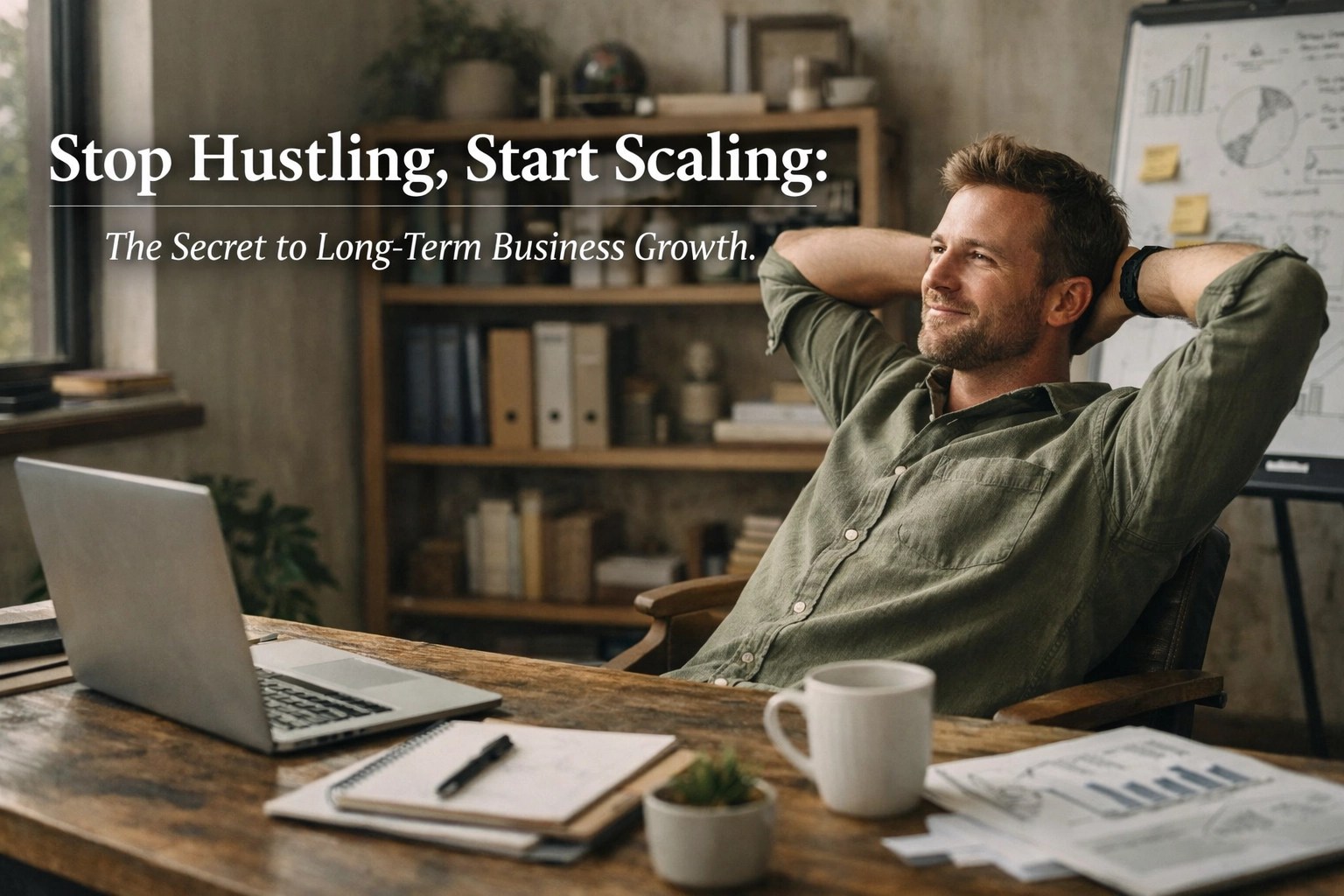 [HERO] Stop Hustling, Start Scaling: The Secret to Long-Term Business Growth