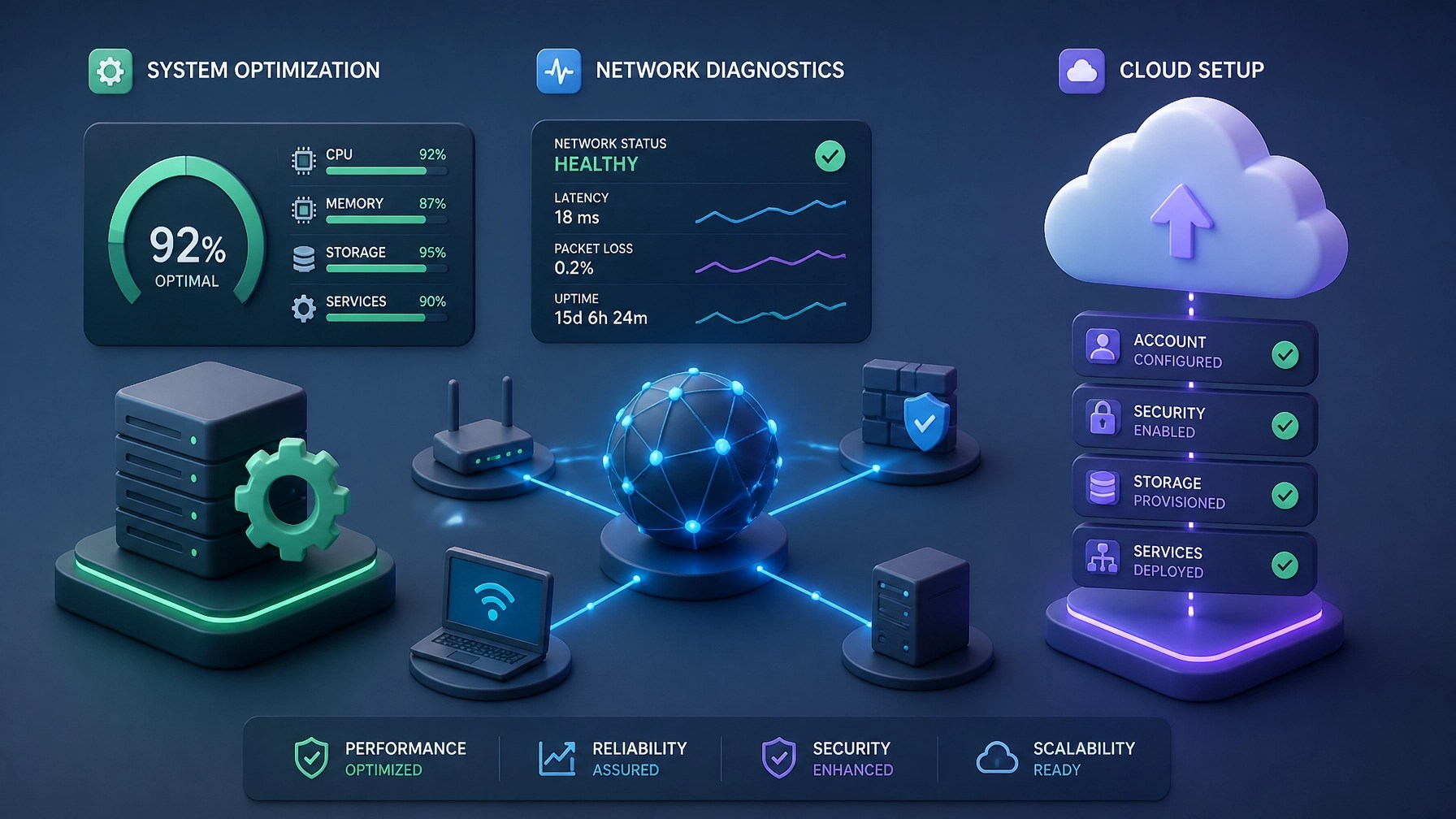 System Optimization and Cloud Setup