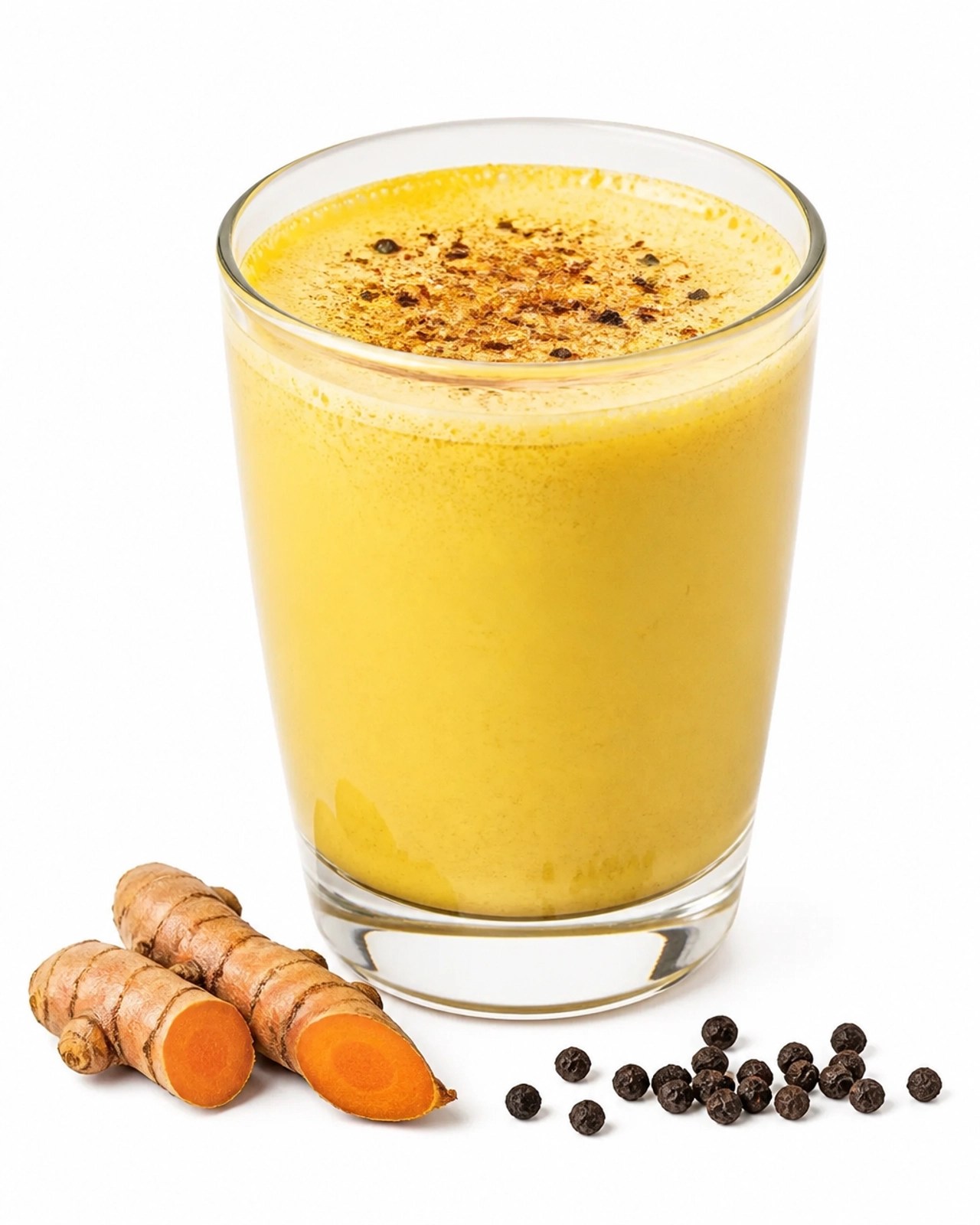 Leche Dorada con pimienta negra