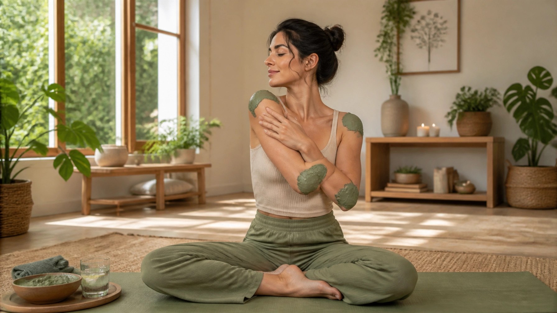 Scientific visualization of clay detox