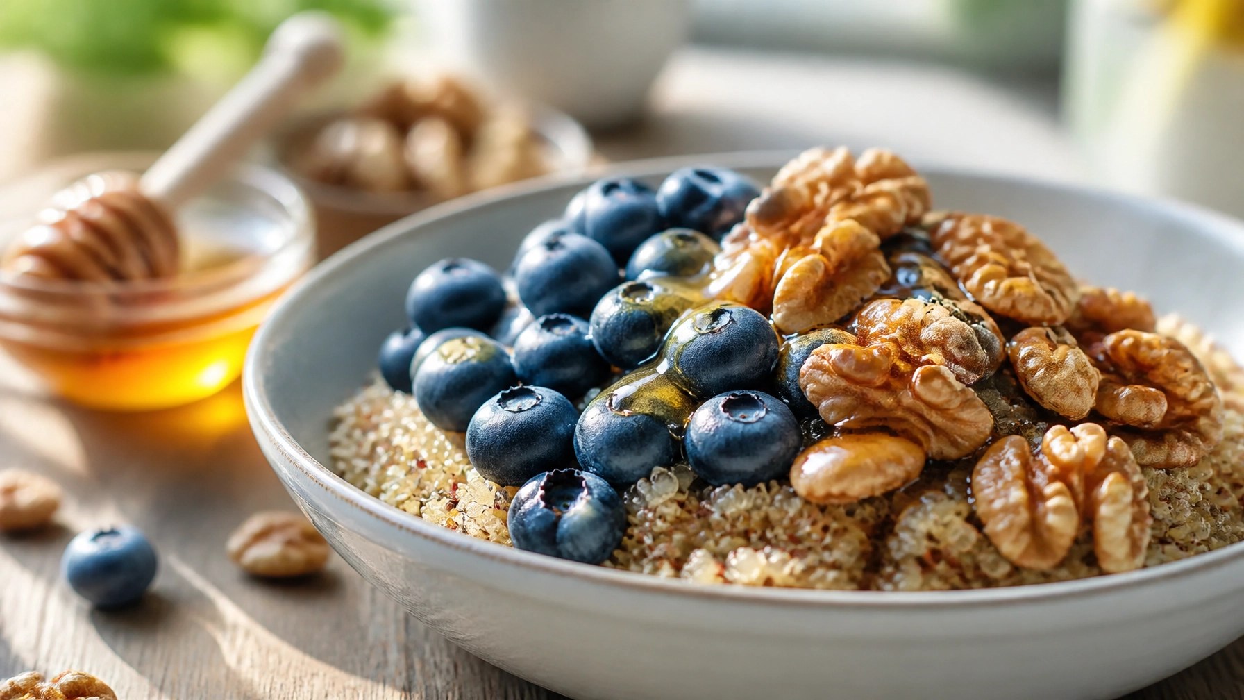 Vibrant healthy breakfast bowl representing lifestyle medicine