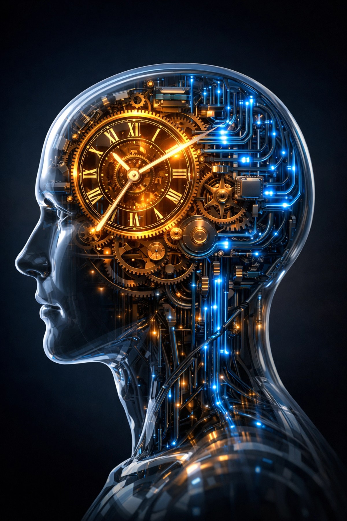 Visual representation of installing behavioral software for a professional sales mindset.