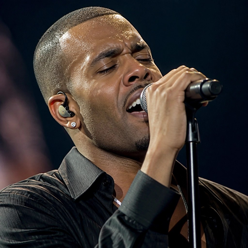 Mario delivering a passionate performance during his medley at the Denver kickoff.