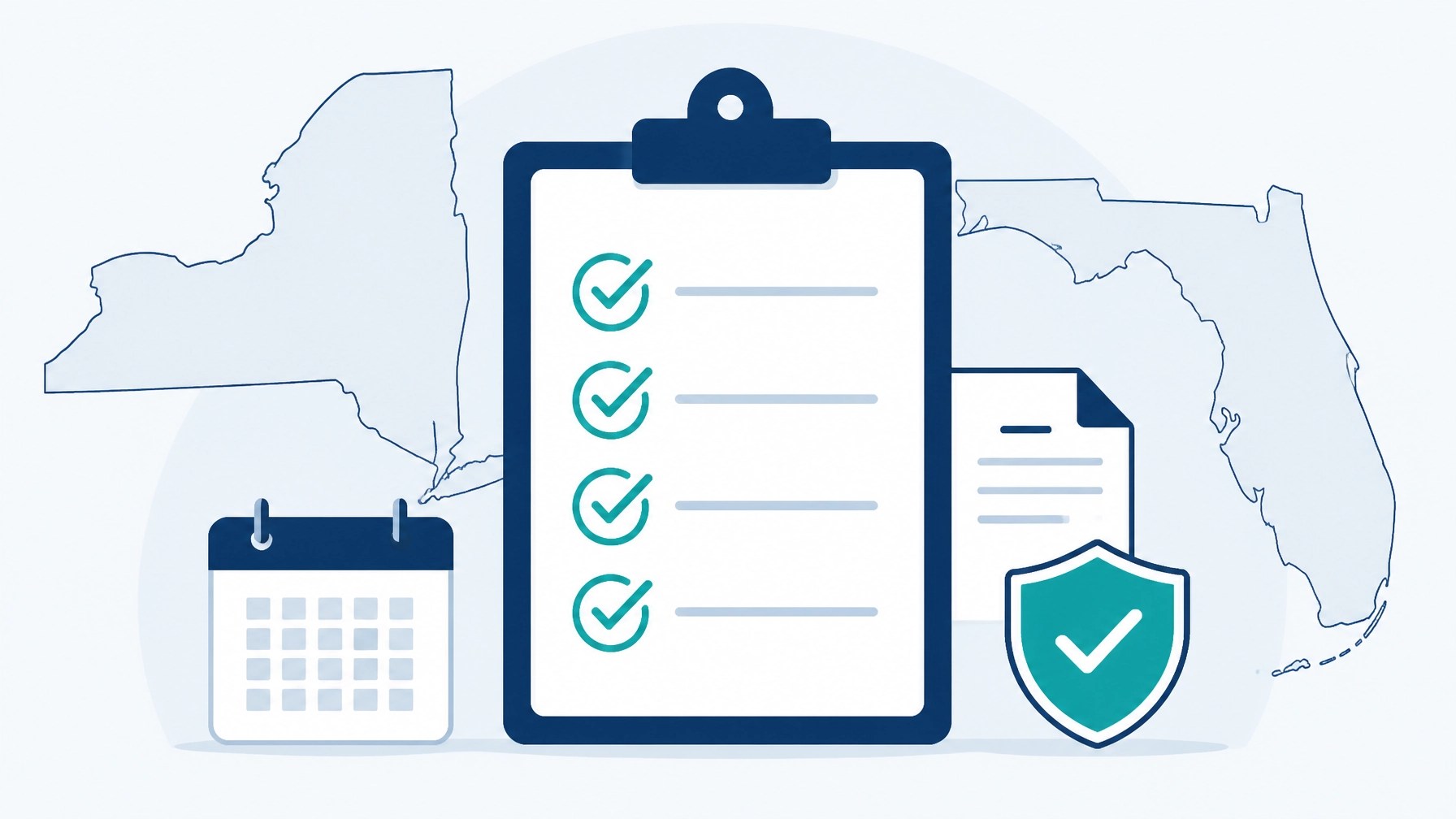 Compliance checklist illustration