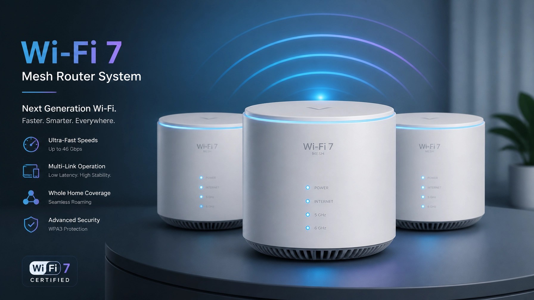 TP-Link Deco BE63 Wi-Fi 7 Mesh Router
