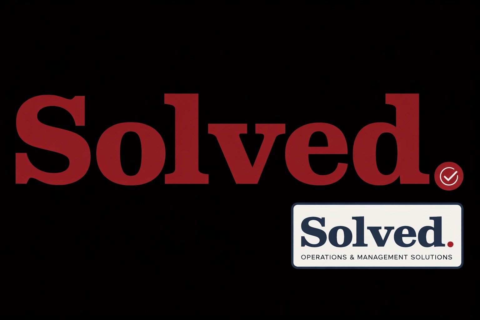 Solved Brand Logo