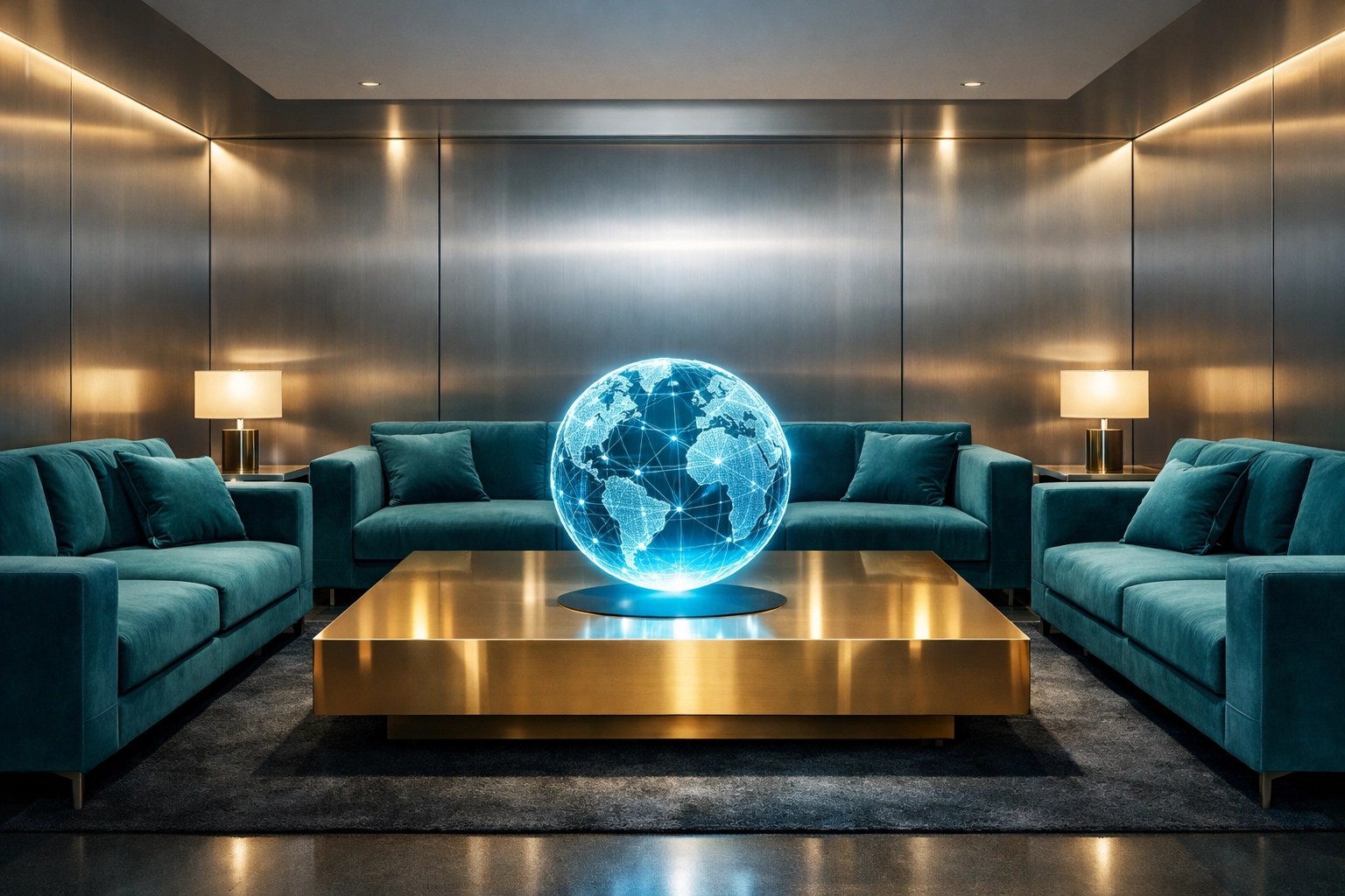 A professional lounge representing the exclusive market of ethics e-file solutions and high-stakes reporting.