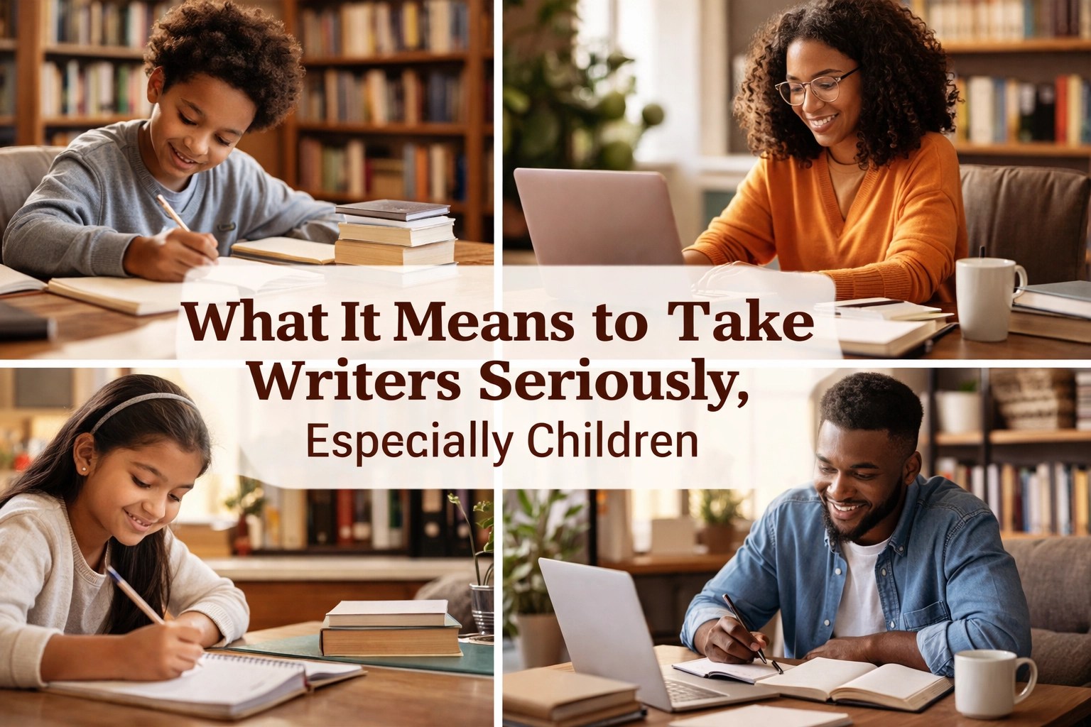 [HERO] What It Means to Take Writers Seriously, Especially Children