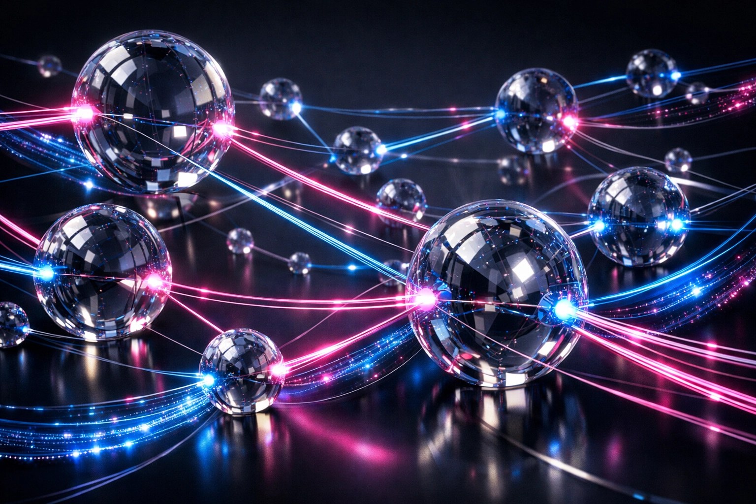 Network visualization showing white-label web development partnerships for agency capacity scaling