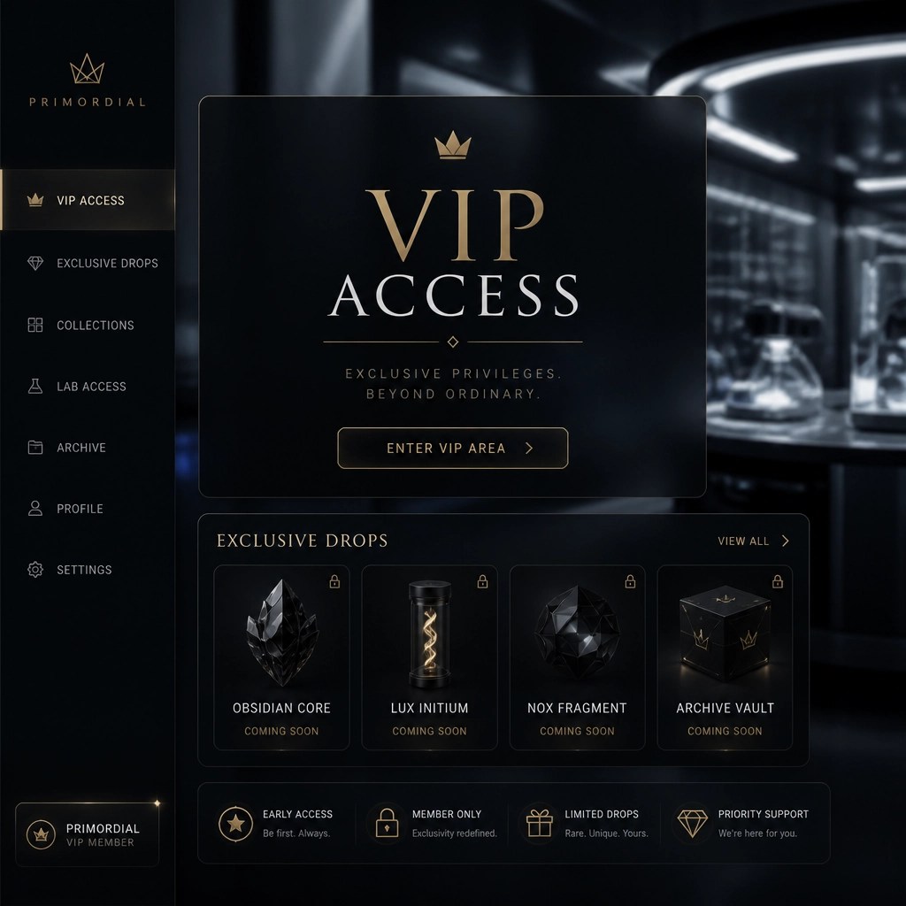 WLA VIP Club and Exclusive Drops interface