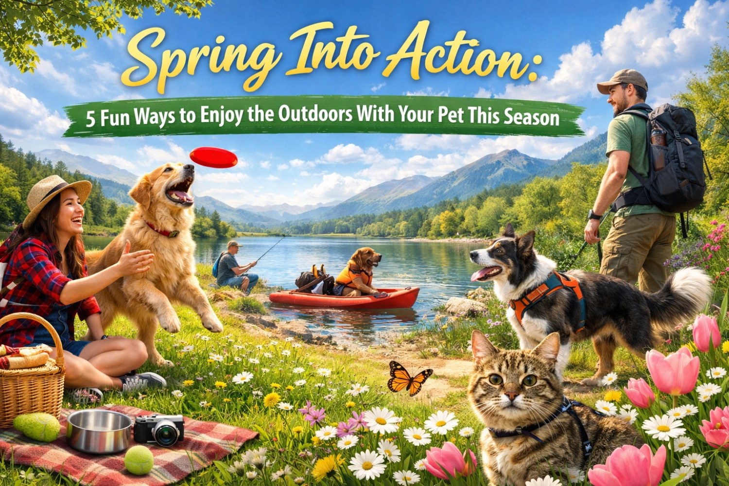 [HERO] Spring Into Action: 5 Fun Ways to Enjoy the Outdoors With Your Pet This Season