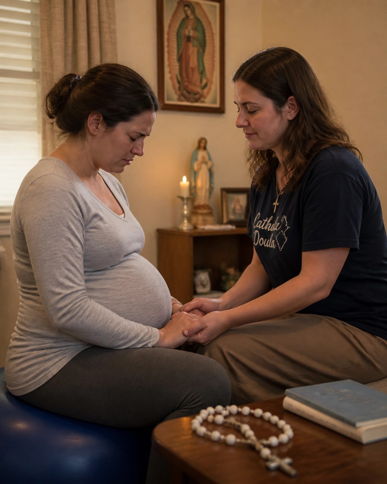 Acompañamiento espiritual y oración en la gestación