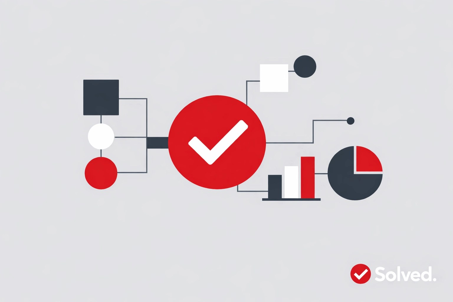 Vector illustration of a behavioral dashboard for streamlined communication and documented processes.