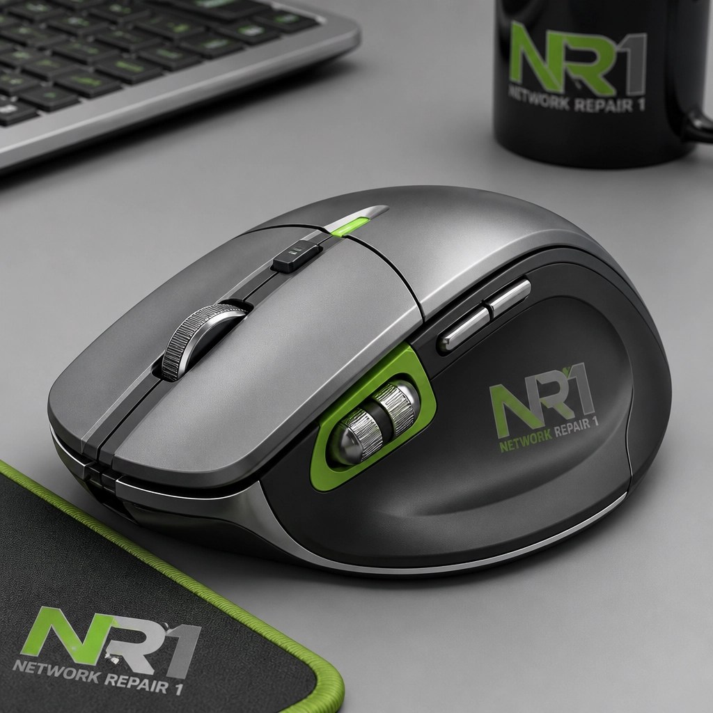 Ergonomic high-performance mouse for professional productivity