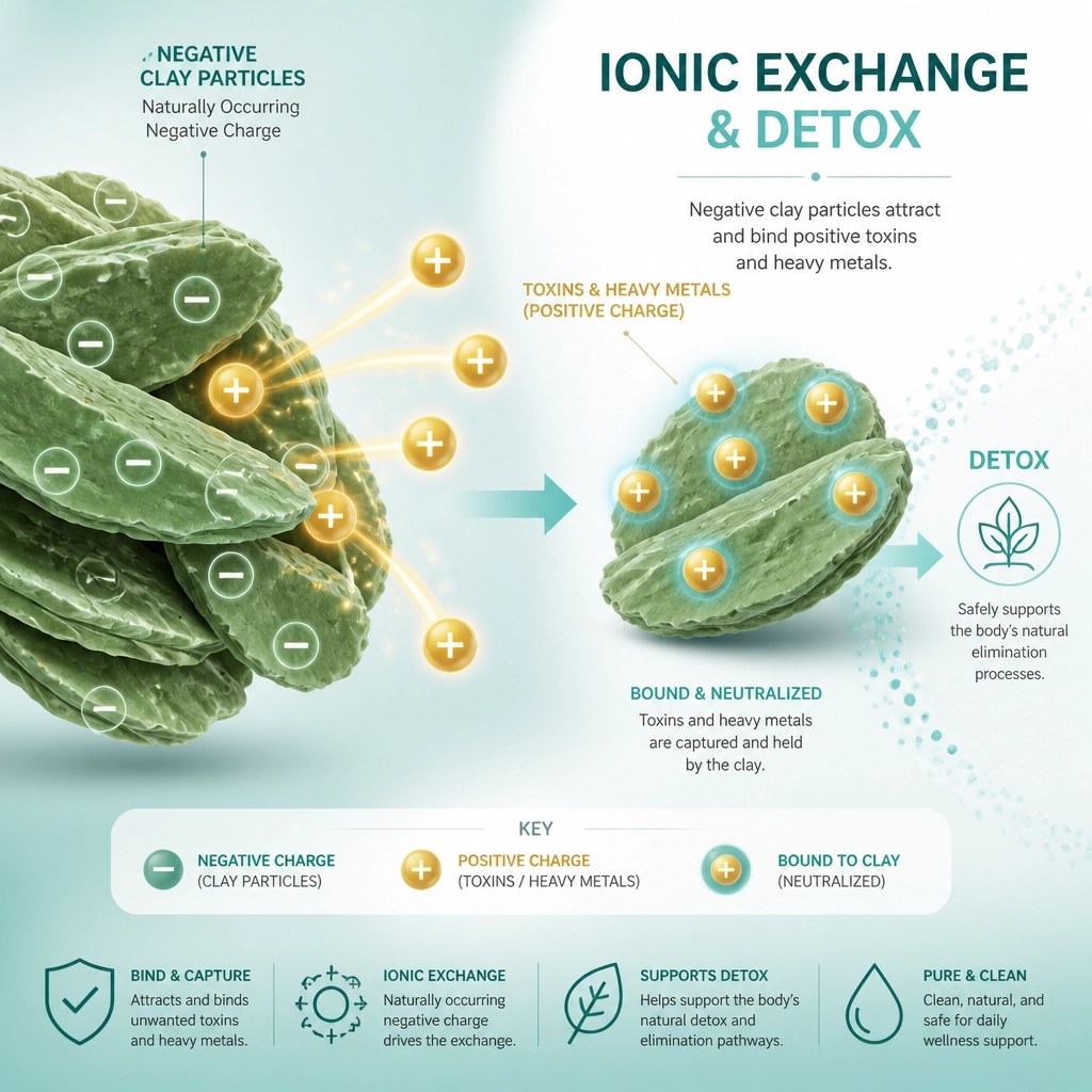 Science of ionic exchange illustration
