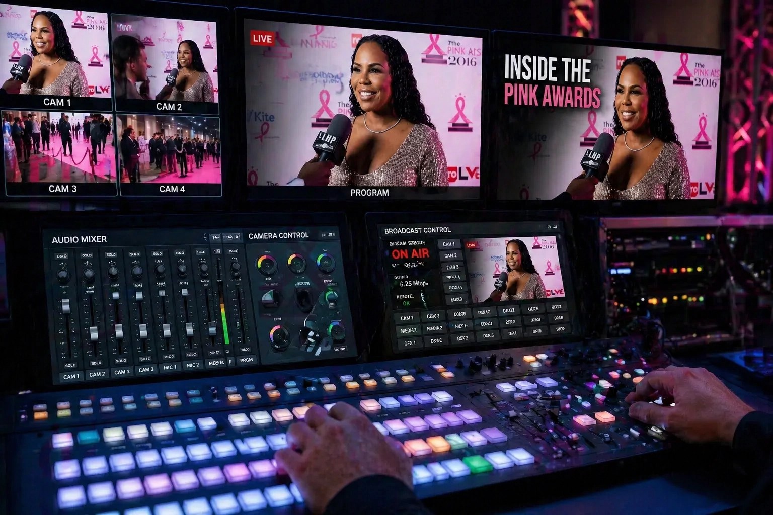 Live Broadcasting Station