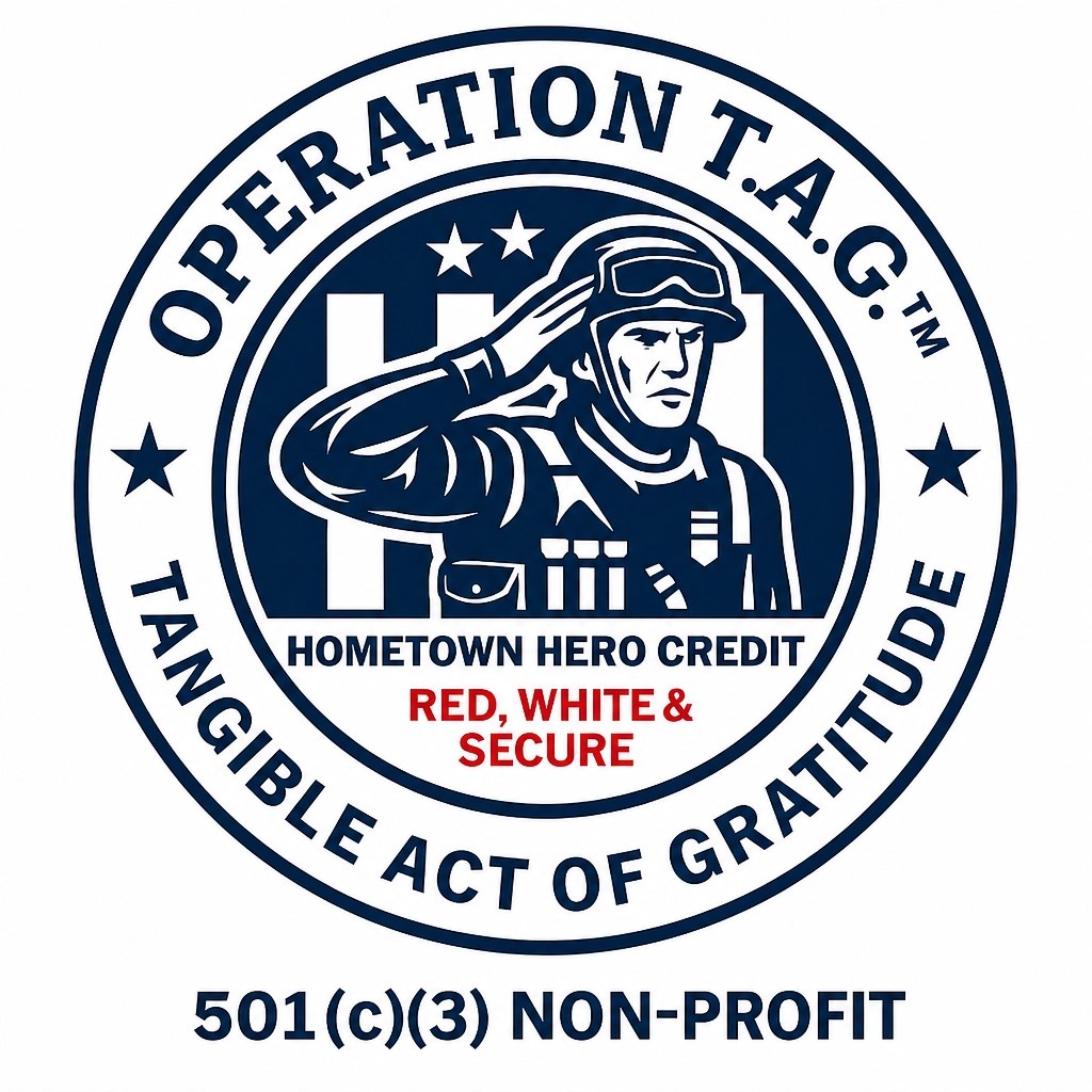 Operation T.A.G. Hometown Hero Credit Badge