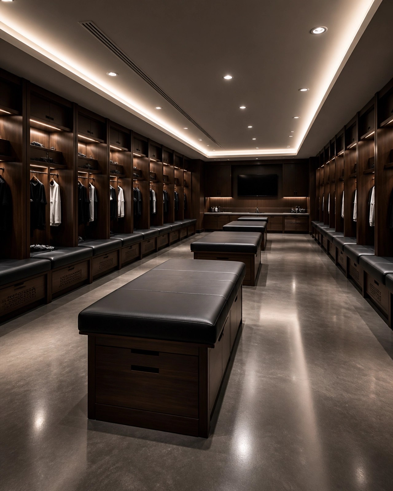 A professional and clean training facility environment