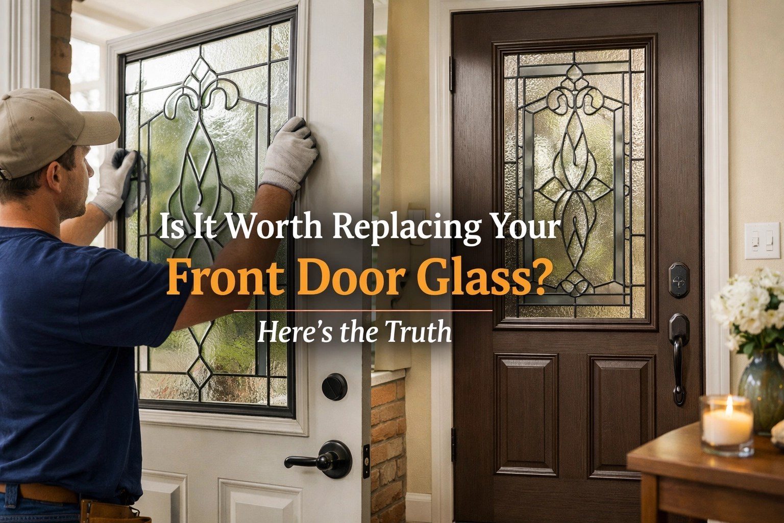 Is It Worth Replacing Your Front Door Glass? Here's the Truth