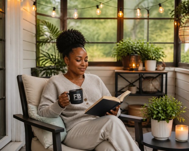 A cozy and peaceful porch sanctuary