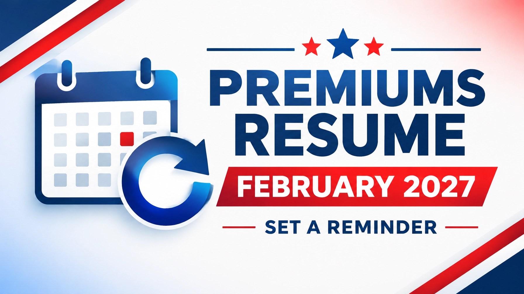 Reminder that VGLI premiums resume in February 2027