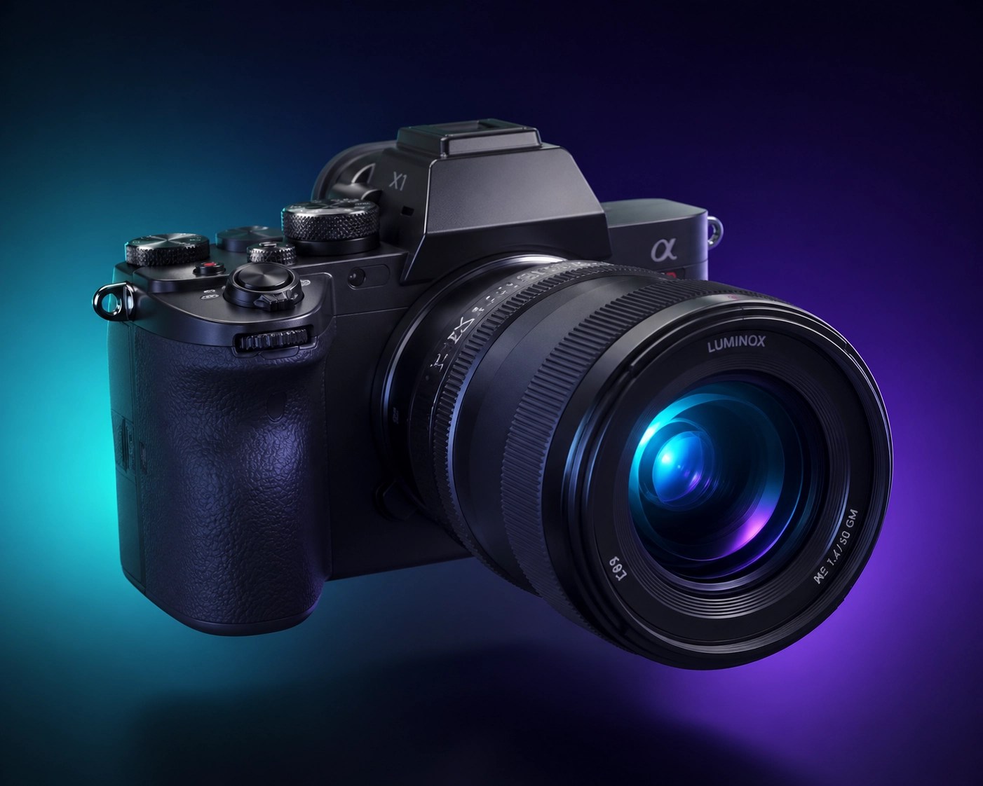 Professional Sony A7 IV mirrorless camera for high-quality cinematic video production.