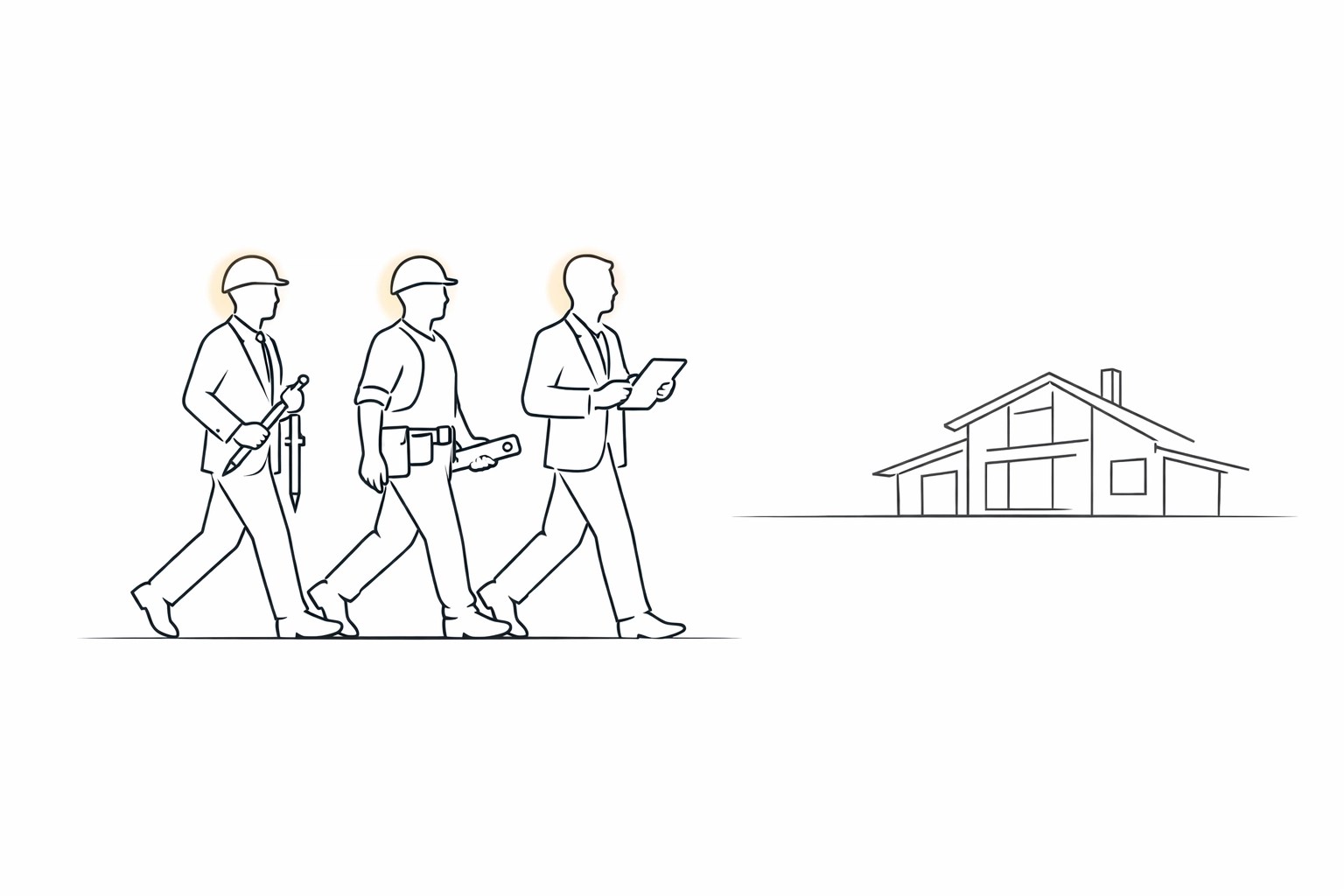 A unified team of experts managing every stage of the custom home building process.