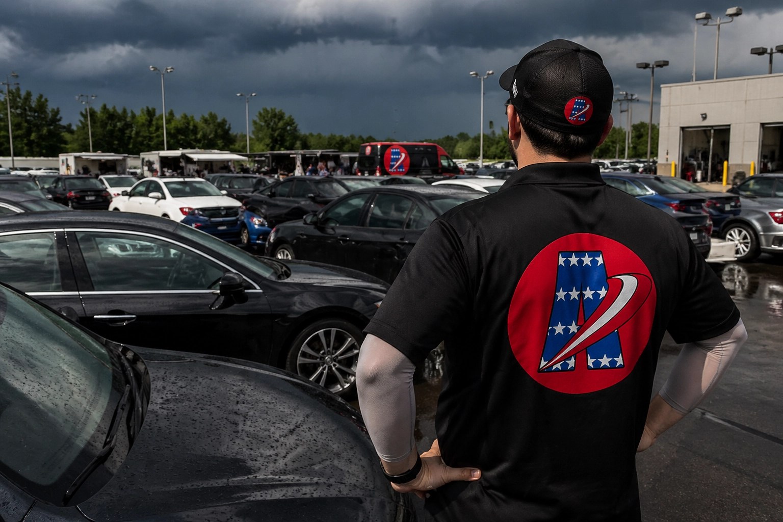 Technician overwhelmed by 200+ vehicles waiting