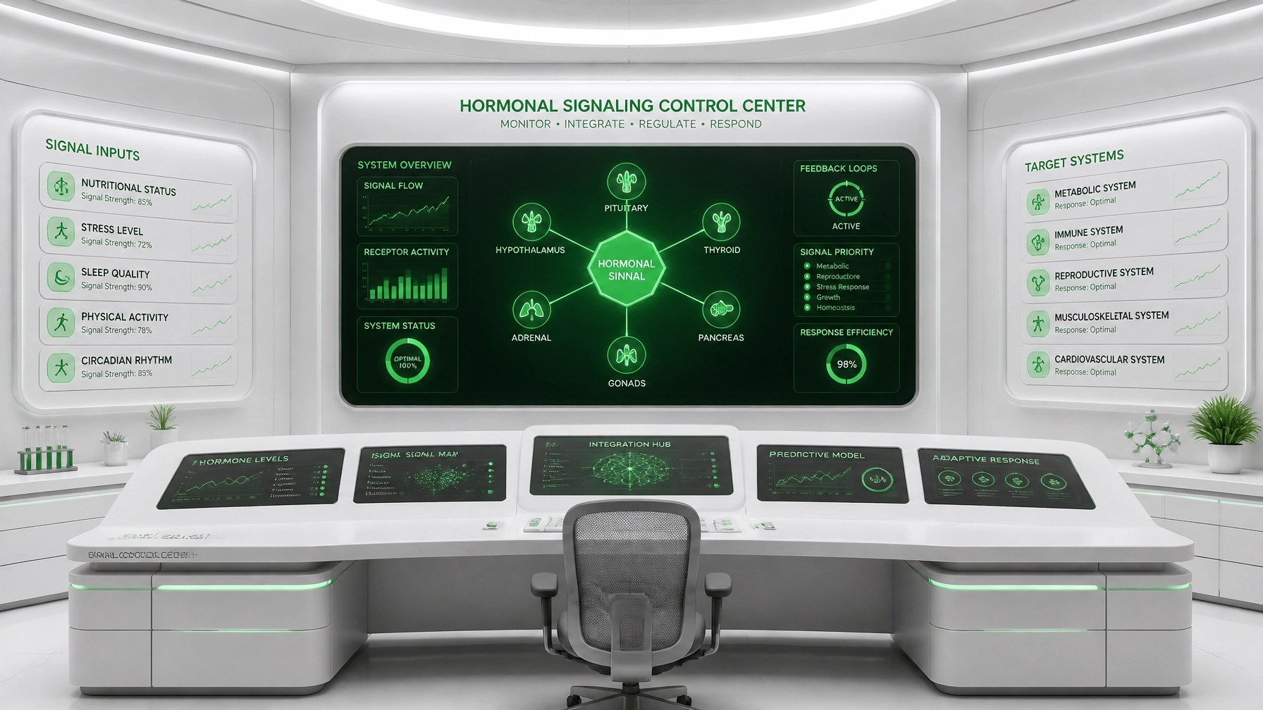 The Biological Control Room Metaphor