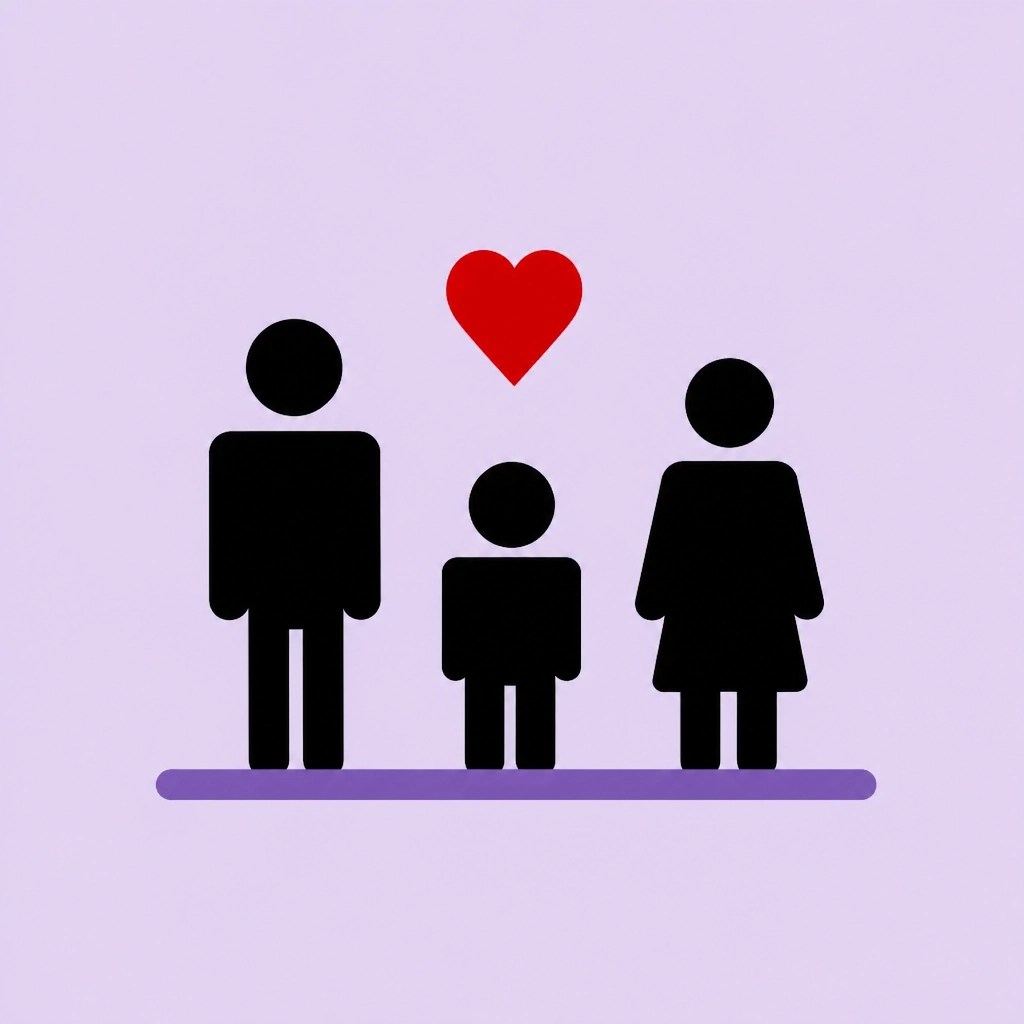 Minimalistic illustration of diverse figures symbolizing health equity
