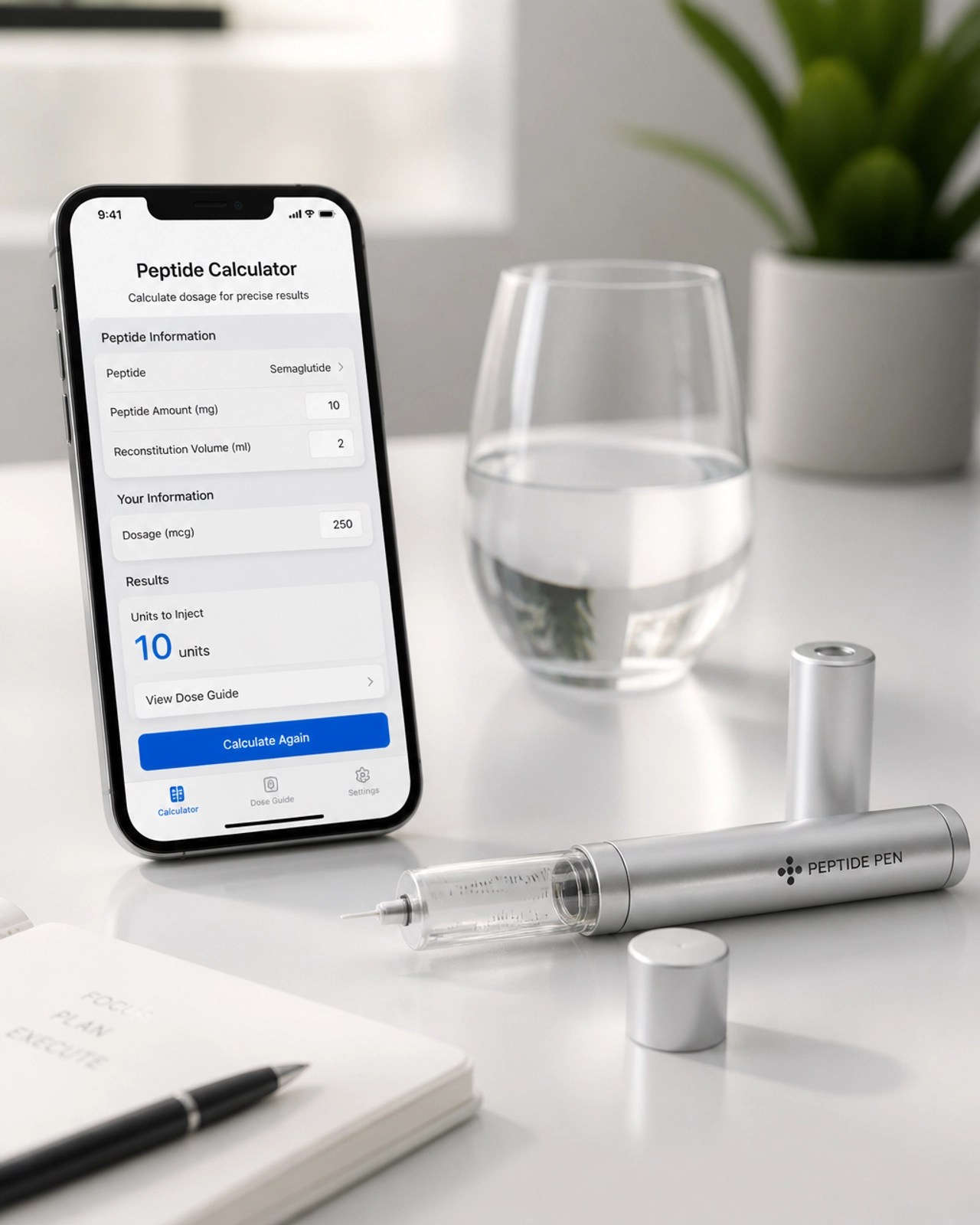 Using the Peptide Calculator for precise research dosing