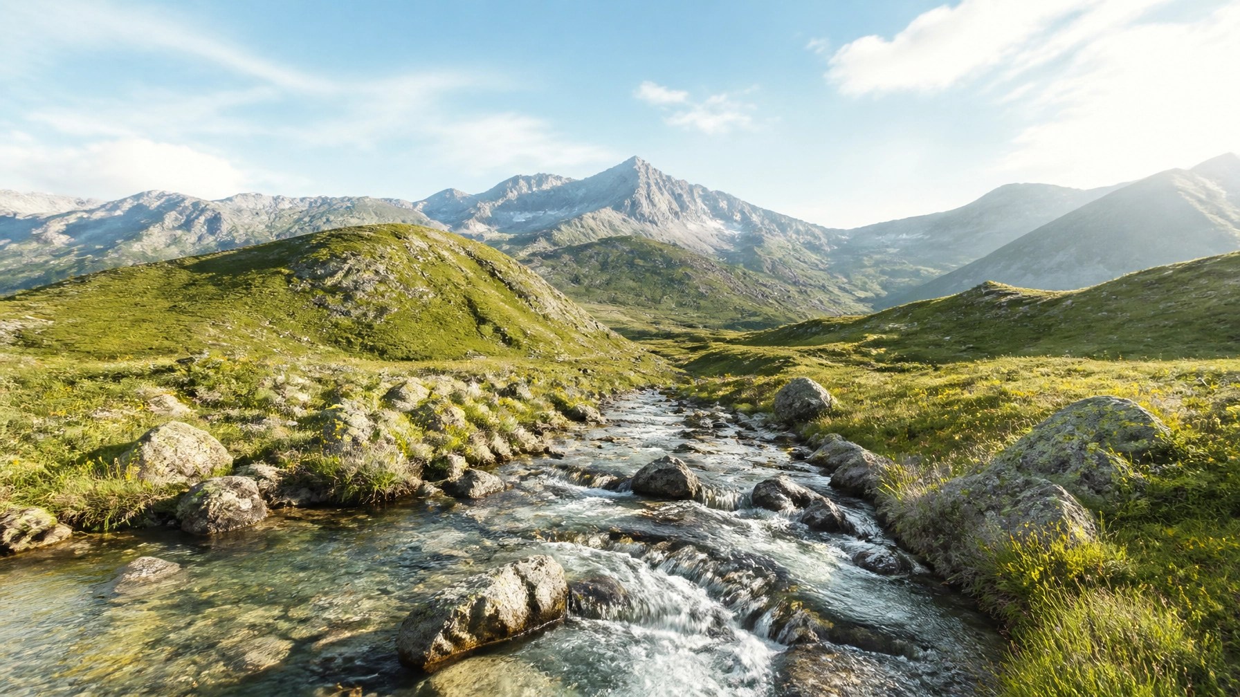 Pristine French mountains source of clay