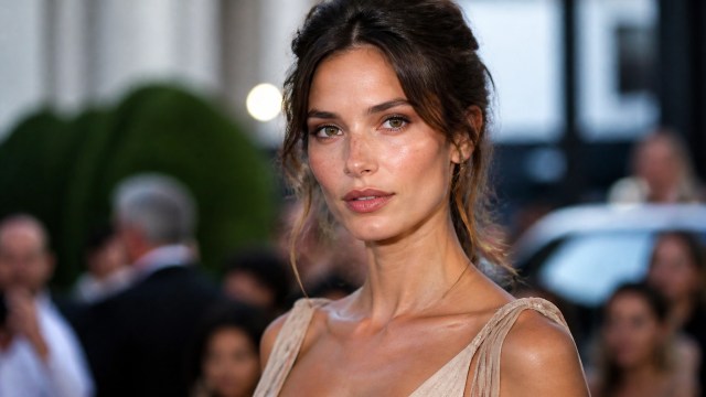 Editorial portrait of a model at an upscale Manhattan evening fashion event