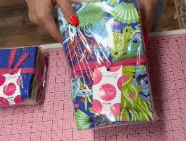 Tula Pink Floral Reef Half Yard Bundle and True Colors