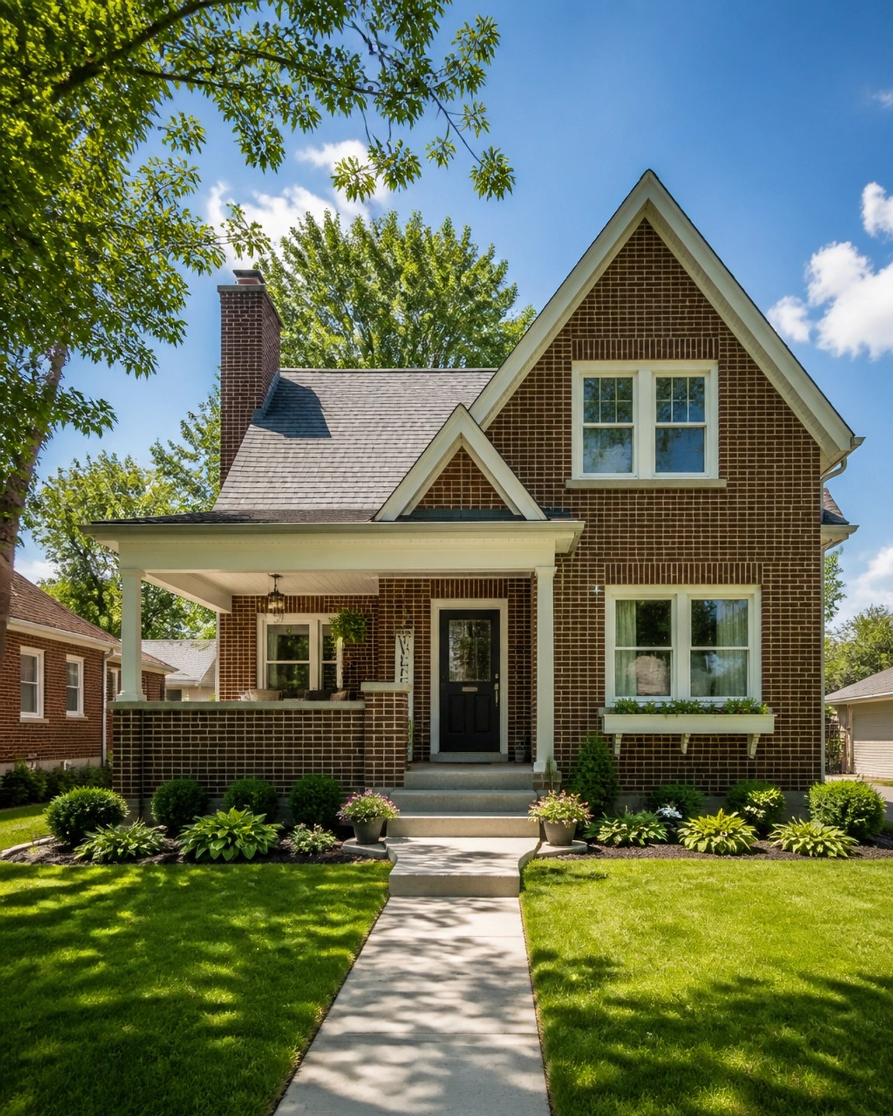 Charming brick house in a quiet Greene County neighborhood.