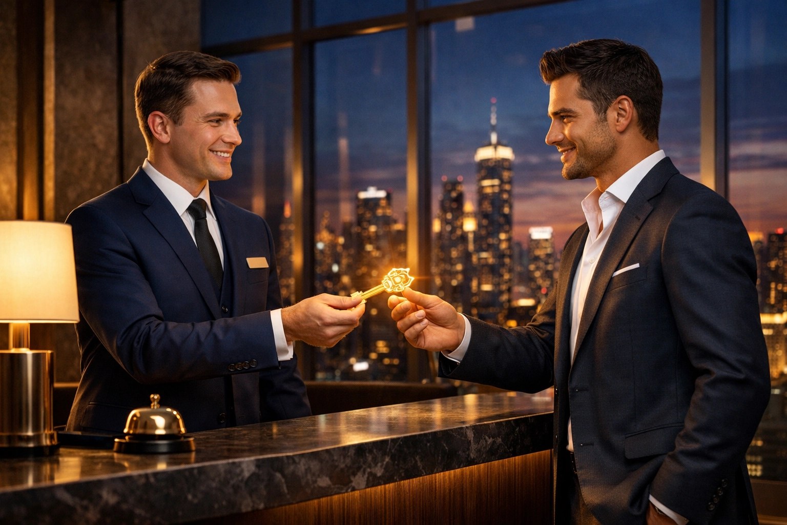 Professional concierge providing an entrepreneur with the key to unsecured business funding.