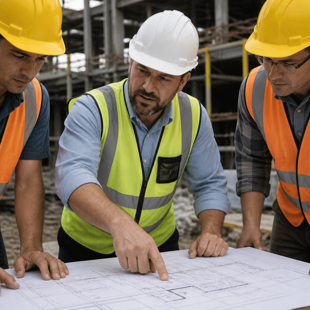 Construction foreman analogy for peptide repair