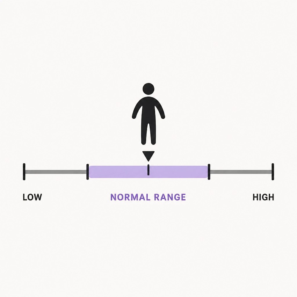 Reference Range Scale
