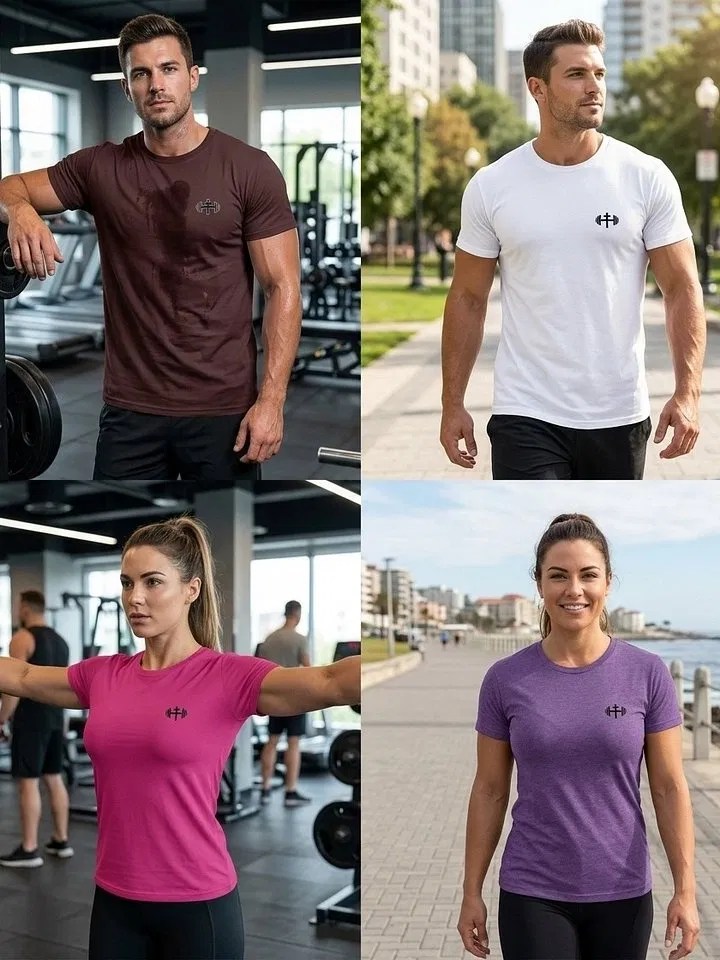 Performance activewear styled for training and everyday movement